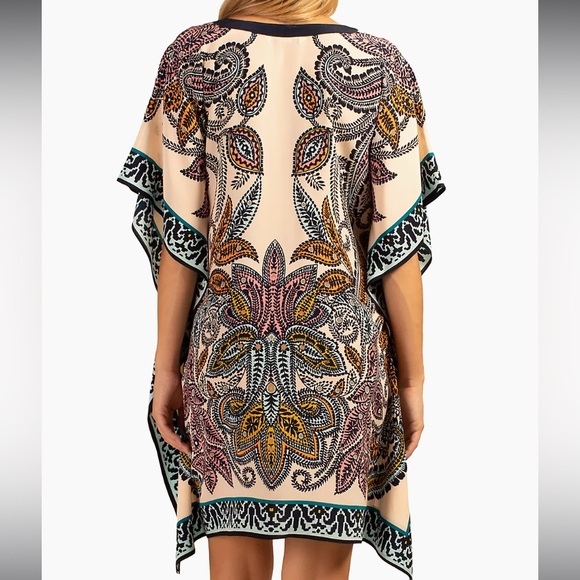 🆕 {trina turk} Theodore Paisley caftan dress •NWT - Picture 9 of 10